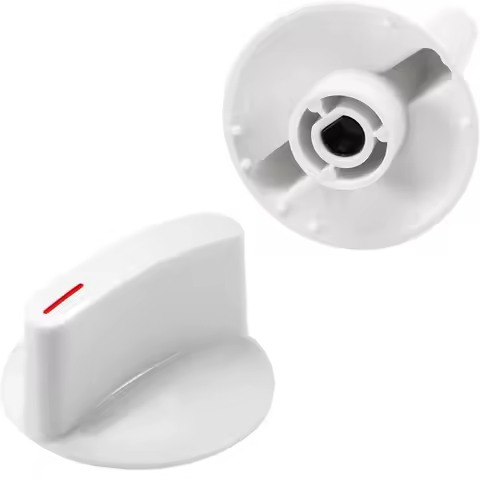 2 PACK WH1X2721 Dryer Knob Compatible with Hotpoint GE Dryer Machine Parts AP2044893 123C7931 EA2710