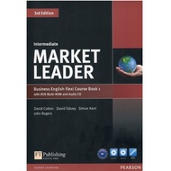 C222 9781292126104MARKET LEADER: BUSINESS ENGLISH FLEXI COURSE BOOK 1 (INTERMEDIATE) (1 BK./1 CD-ROM