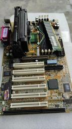 限時下殺二手華碩 ASUS P3B-F P2B-F BX440 SLOT1 ISA槽  主板 現