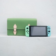 Nintendo Switch 手袋 | 手縫皮革完成品 | 動森配色 | BSP 157