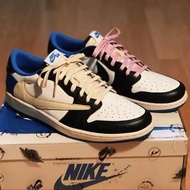 Jordan 1 Low Fragment x Travis Scott 藤原浩聯名倒鉤