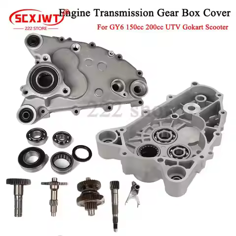 GY6 150cc 200cc Engine Transmission Side Gear Box Cover UTV Gokart Scooter