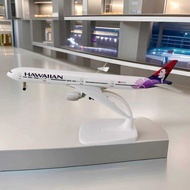20Cm Hawaiian B777 Airlines B777 Decoration Living Airplane Model Plane 20Cm Aircraft Alloy Diecast