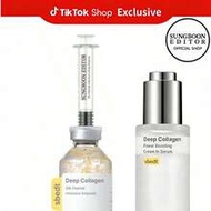 SUN/GBOON EDITOR Glow Intensive Silk Peptide Ampoule, Copper Peptide Essence With Collagen And Polyp