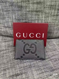 Gucci GG Jumbo card case 卡片套 卡包 card holder Gucci 古馳 頸巾 圍巾 絲巾 頭巾 漁夫帽 草帽 冷帽 外套 全新 not Chanel Hermes G