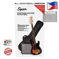 SQUIER AFFINITY PJ BASS PACK W/ RUMBLE 15 AMP.