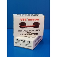 Calculator Ink Cloth Black/Red (1 Roll)