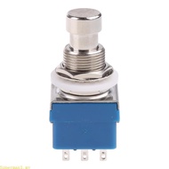 Best 9-Pin 3PDT Foot Pedal Switch Stompbox For Electric Guitar Effects True Bypass