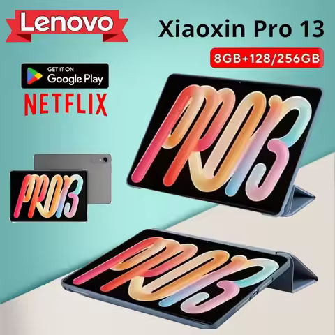 New Lenovo Xiaoxin Pro 13 AI Tablet 13'' 3.5K 144Hz Diplay Original CN Version 10200mAh Snapdragon 8