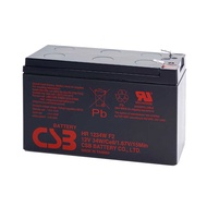 CSB HR1234W 12V 9Ah 34W Maintenance Free Rechargeable AGM Sealed Lead Acid SLA VRLA Battery