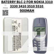 BATERRY NOKIA PHONE KEYPAD BLC-2 COMPATIBLE NOKIA 3310 3330 3410 3510 5510 BATERI 900MAH