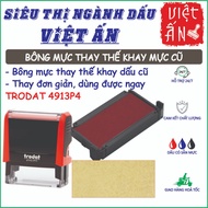 Ink pad to replace Trodat 4913P4 stamp ink tray (Ink tray code 6/4913)