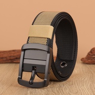 Men belt  Pin Buckle Canvas Belt  Casual Cargo Pants Belt for Men