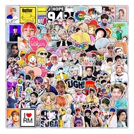 100PCS Kpop South Korean Boy Band BTS Graffiti Waterproof Stickers For Luggage Phone Case Laptop Notebook Decals Kids Gift