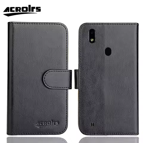 For ZTE Blade A3 A5 A7 A310 GF3 L130 V8 V9 Vita 2019 2020 Prime Case Fashion Soft Leather Exclusive 