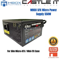 MBOX SFX Micro Power Supply 550W for Slim Micro-ATX / Mini-ITX Case