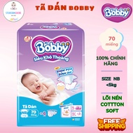 New Bobby NB70 newborn diapers - 3mm cotton-soft compression core pampers newborn diapers baby diape