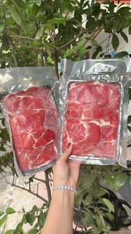 (HCM) Bắp bò Úc xịn cắt lát mỏng đặc biệt thịt mềm ít mỡ