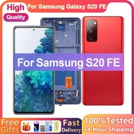 S20 FE Display For Samsung S20 FE LCD SM-G781 G781U G781B LCD Display With Frame Touch Screen Digiti