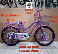 Sepeda Anak Perempuan Mini 20 Inch New Lisella 2005 Keranjang Sepeda Anak 20 Inch Mini Lisella 2005