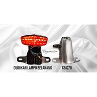 Rear lamp holder cb c70 rear lamp holder cb c70 cnc