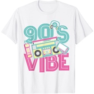 90s Vibe Vintage 1990s Music 90s Costume Party Nineties T-Shirt Premium Cotton Combed 24s Original 1