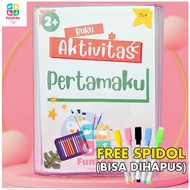 My First Activity Book Worksheet for Preschool Children 2 3 4 Years Old Preschool Erasable Education