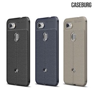 Google Pixel 3a CASEBURG Urban Shield 商務斯文 耐磨皮紋 保護套2937A