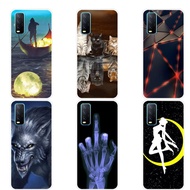 Tpu Silikon Vivo Y12S Soft Casing Anti-Jatuh Vivo Y12S Y 12S Case