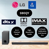 LG 5.1.3ch soundbar with Dolby Atmos & IMAX Enhanced S90QY (DELIVERY KLANG VALLEY AREA ONLY)