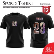 SPORTS JERSEY - NAME, NUMBER DESIGN 012 | MICROFIBER
