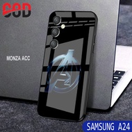(N37) Softcase Glass Kaca Samsung A24 - Case Handphone Samsung A24