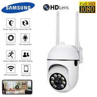 【พร้อมส่งจากไทย】กล้องวงจรปิด Samsung CCTV Camera กล้องวงจรปิด 5ล้านพิกเซล ptz ดูได้ 360 WIFI CCTV IP camera HD กล้องวงจรปิดไร้สาย ภาพคมชัด กล้องกันน้ำ กล้องวงจรหลอดไฟ Night Vision กล้องวงจรปิดหลอดไฟไร้สาย กล้องไร้สาย กล้องนอกบ้าน ภาพสี APP：V380 Pro