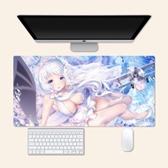 Anime Large Mouse Pad Azur Lane Illustrious PlayMat Game Creative Desk Gaming Mat Office Mousepad