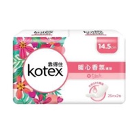 KOTEX靠得住 靠得住暖心香氛杏桃花護墊14.5cmx25片x2包