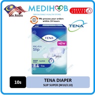 TENA SLIP SUPER Adult Diapers Lampin Dewasa TAPE S 30pcs / M 10pcs / L 10pcs / XXXL 8pcs