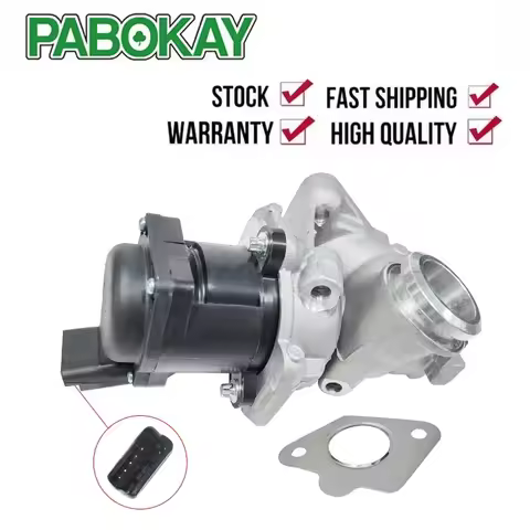 EGR Valve For Peugeot 206 207 307 308 407 1.6 HDI 1618.NR 161859 V42630002 62934925 555111 6NU010171