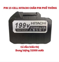 pin 10cell/15cell/20cell HITACHI 199V chân pin phổ thông. pin 10cell/15cell/20cell dự phòng sử dụng