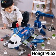 TEMI Big Airplane Car Toys Plane Toddler Play Boy Big Size Aeroplane Kid Toys Police Fire Engine Hel