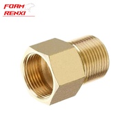 M22 14/15mm Male to M22 Female Brass Adapter Pressure Washer Hose Connector