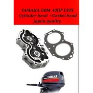 YAMAHA Outboard 40HP E40X (Bulat) Cylinder Head+Gasket Head #66T-11111 2stroke Outboard