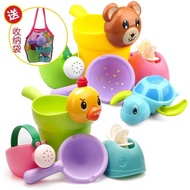 Baby Bath Toys 2 Years Old Little Yellow Duck Playing Water Toys Small Animal Children Bathroom Show