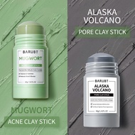 Clay Mask Stick kit / Mugwort Clay Mask Stick+ Alaska Volcano Clay Deep Pores Cleansing Clay Mask St