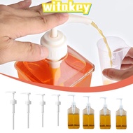 WITAKEY Coffee Syrup Press Bottle, with Scale Large Capacity Syrup Drip Dispenser, 5/8/10CC 1600ml H