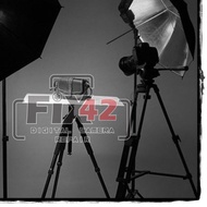 Studio Reflector Umbrella Black Silver 33in/83cm Umbrella For Photo Flash Studio.