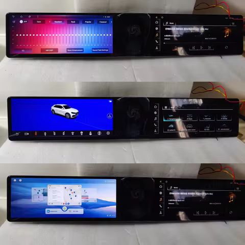 Dual Screen 12.3 "Android for Audi Q7,2016-2020,Qualcomm GPS Navigation Wireless Carplay Car Radio M