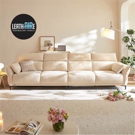 [LINSY] Moreno Leathaire 4 Seaters Sofa (2.84m) - Pet-Friendly