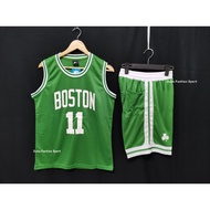 Nba Jersey Brooklyn Nets/Boston Celtics 11 Kyrie  Irving Basketball Adult Jersey 1 Set Baju Sukan 成人