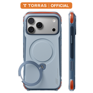 [สินค้าใหม่ล่าสุด] TORRAS Ostand Q3 Air Pro เคส iPhone18/17 Pro Max | ขาตั้งแม่เหล็ก กันกระแทก | ระบ