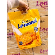 Grandma Hua ️ Julie's Cheese Flavor Sandwich Biscuits Portable Packaging 288g About 16 Packs Market 